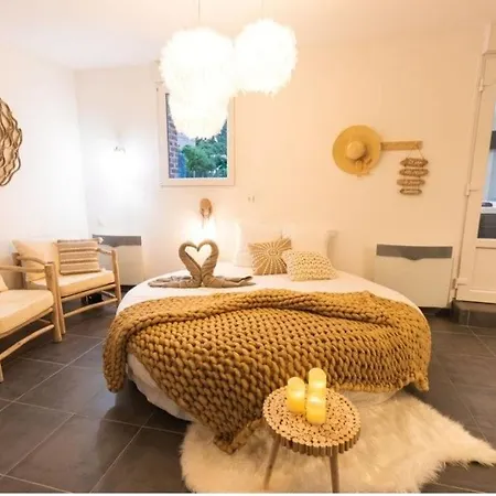 Spa'radisiaque - Privatise Avec Jacuzzi Sauna Ferienhaus Fressin